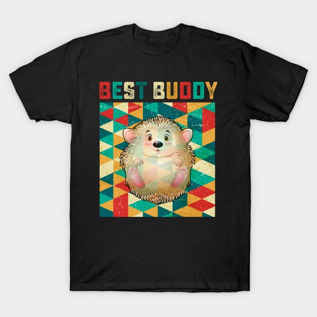 Best Buddy Porcupine T-Shirt by danieldamssm